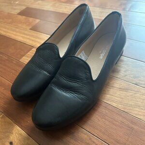 Black Leather Loafers | Gravity Pope | Made in Italy